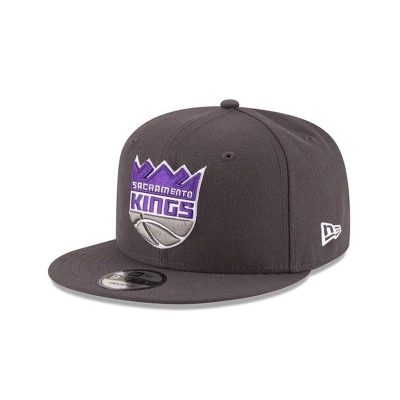 Grey Sacramento Kings Hat - New Era NBA Team Color 9FIFTY Snapback Caps USA1943280